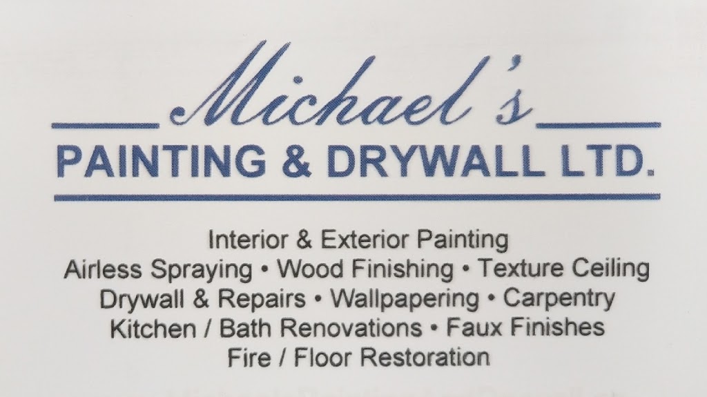 Michaels Painting And Drywall Ltd | 2615 Norman Rd, Windsor, ON N8T 1S9, Canada | Phone: (519) 945-8172