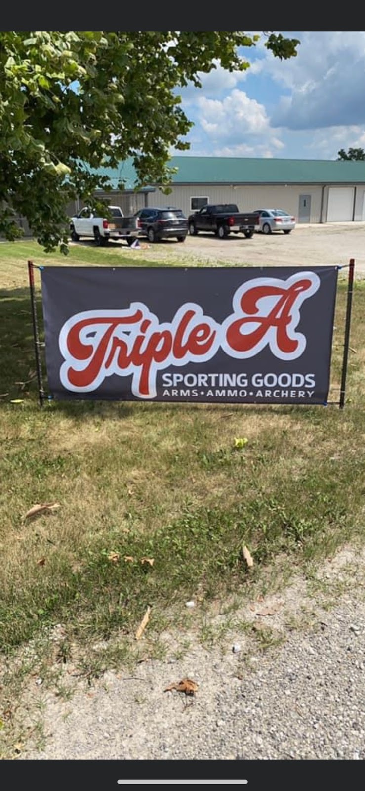 Triple A Sporting Goods | 11750 E, IN-205, Laotto, IN 46763, USA | Phone: (888) 824-5587