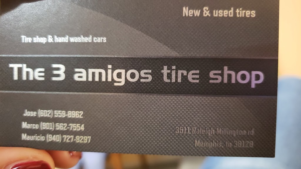 The 3 Amigos tire Shop | 3511 Raleigh Millington Rd, Memphis, TN 38128, USA | Phone: (602) 559-8962