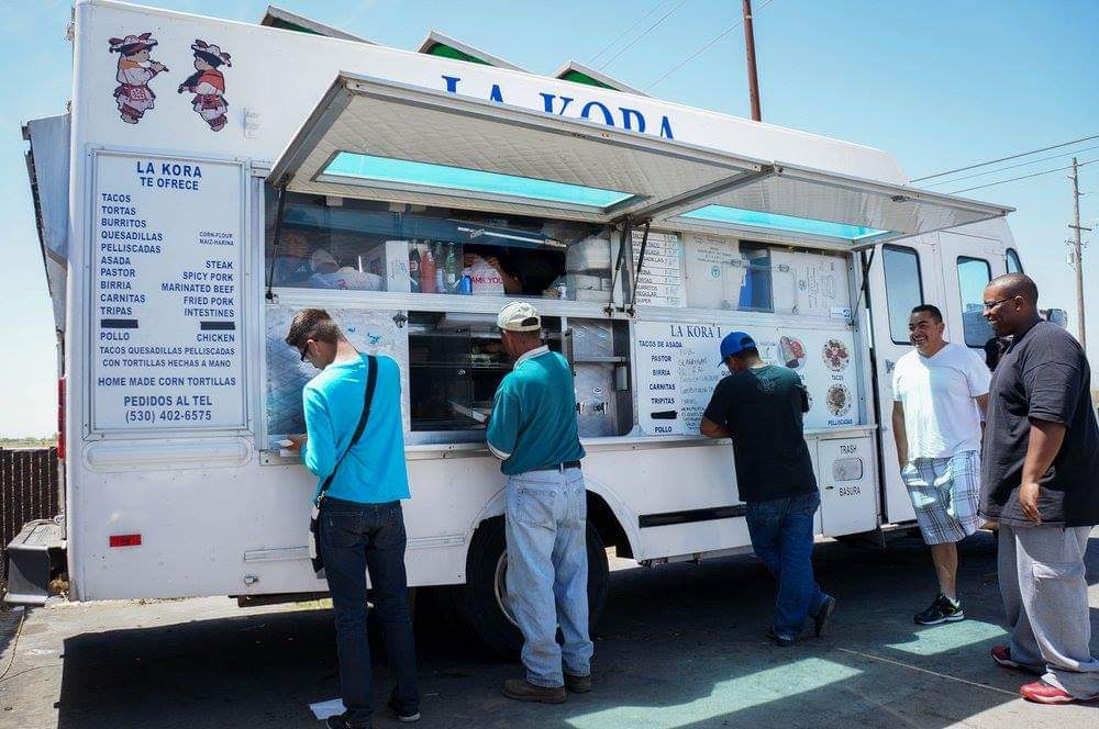 La Kora Taco Truck | 7 W Kentucky Ave, Woodland, CA 95695, USA | Phone: (530) 402-6575