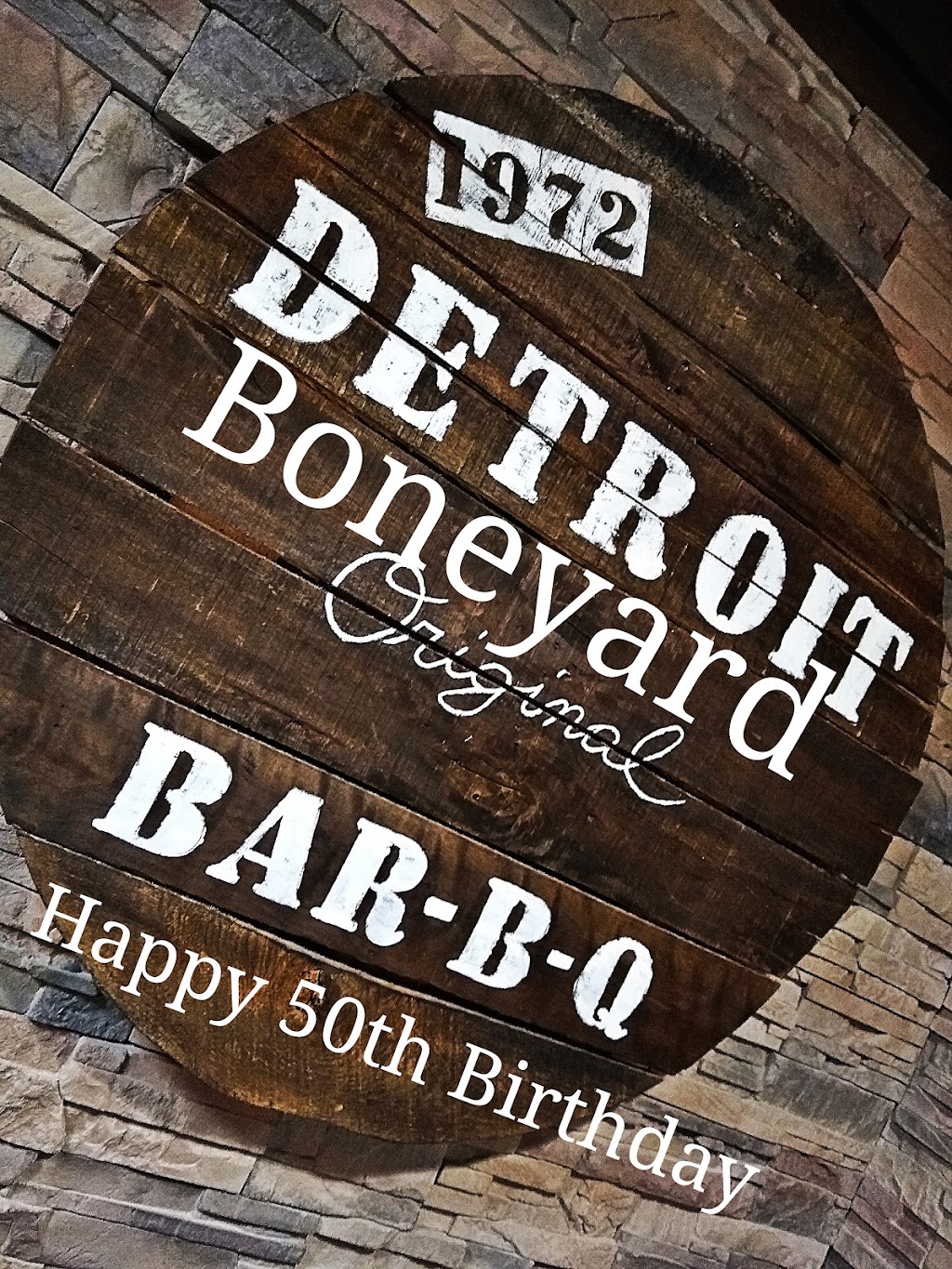 The BoneYard Bar-B-Q | 7010 N Telegraph Rd, Dearborn Heights, MI 48127, USA | Phone: (313) 561-0102