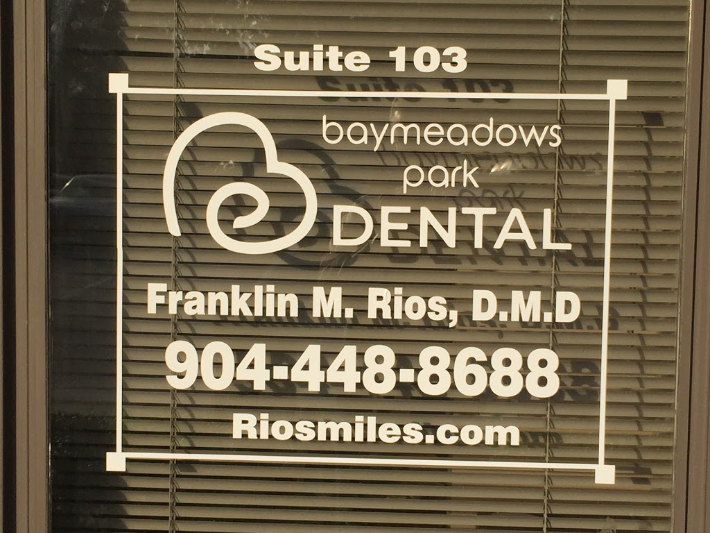 Baymeadows Park Dental | 8130 Baymeadows Cir W #103, Jacksonville, FL 32256, USA | Phone: (904) 448-8688