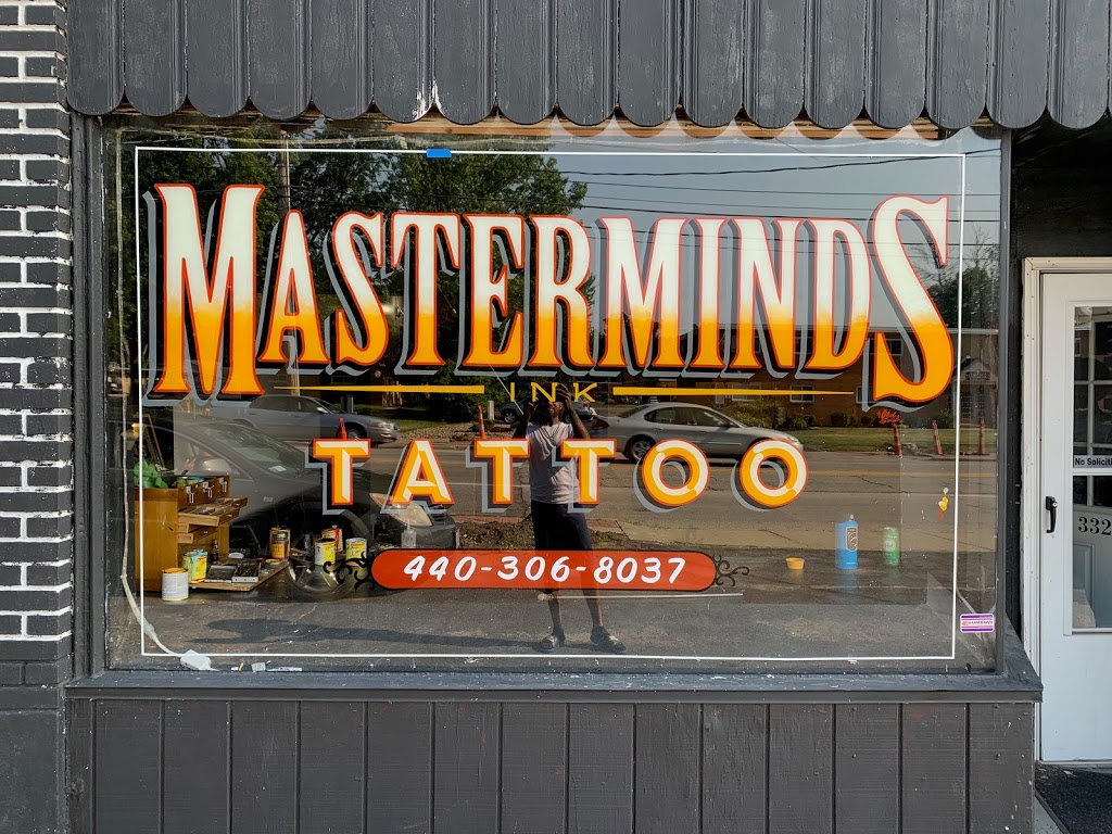 Masterminds Ink | 33238 Vine St, Eastlake, OH 44095, USA | Phone: (440) 306-8037