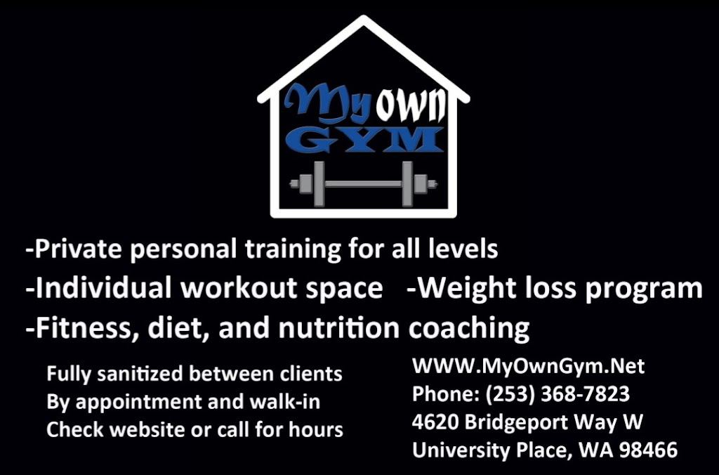My Own Gym | 4620 Bridgeport Way W suite A, University Place, WA 98466, USA | Phone: (253) 368-7823