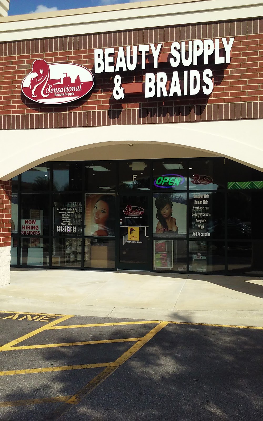 Sensational Beauty Supply | 102 S First Ave, Knightdale, NC 27545, USA | Phone: (919) 373-8458