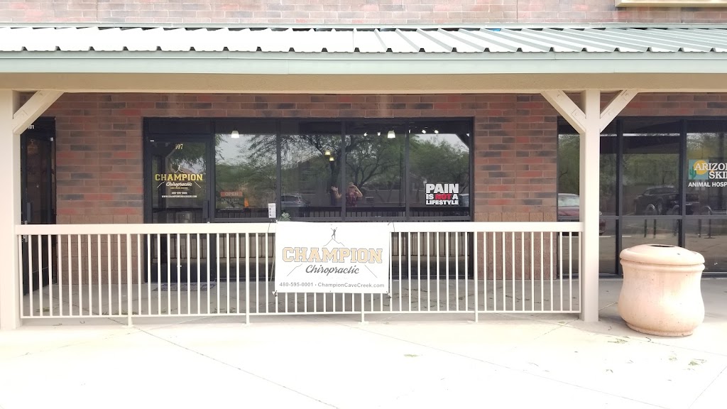 Champion Chiropractic LLC | 4532 E Lone Mountain Rd, Cave Creek, AZ 85331, USA | Phone: (480) 595-0001