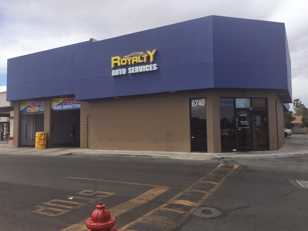 Royalty auto services #2 | 6740 W Cheyenne Ave, Las Vegas, NV 89108, USA | Phone: (702) 445-6300