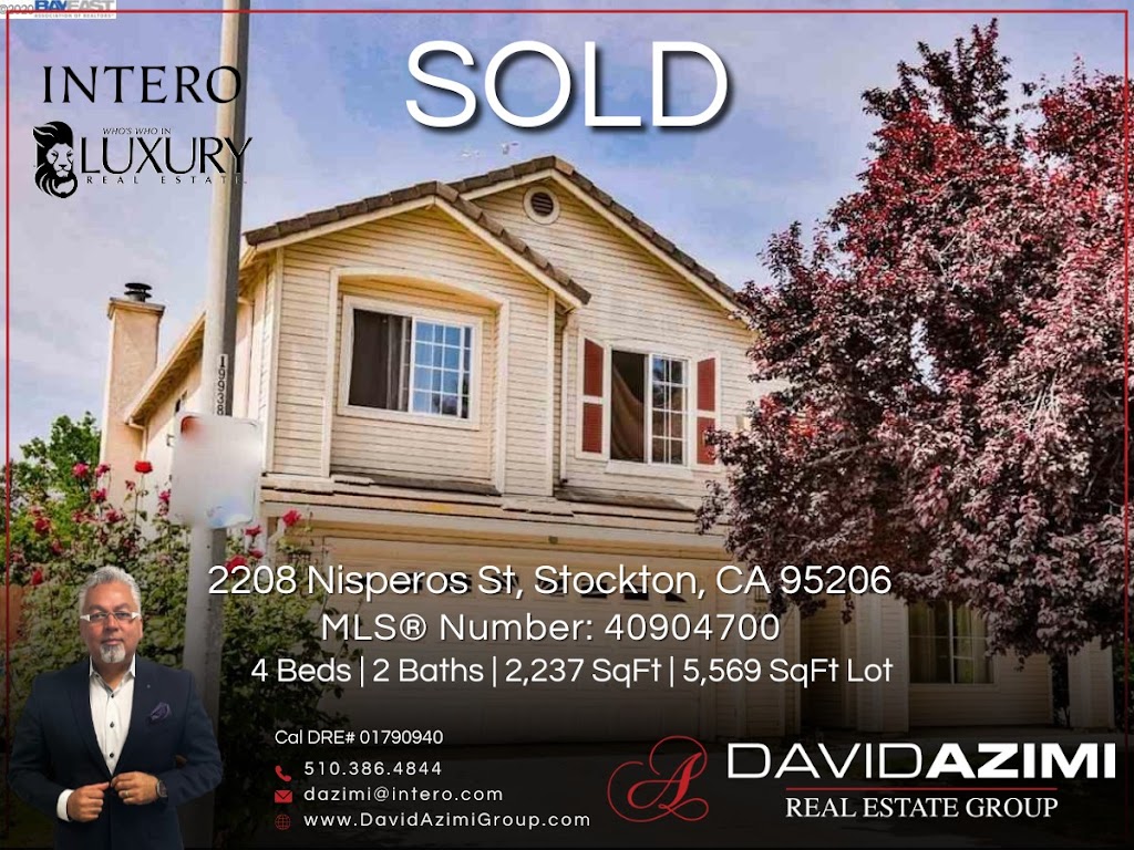 David Azimi, Intero Real Estate Services | 860 Hillview Ct #300, Milpitas, CA 95035, USA | Phone: (510) 386-4844