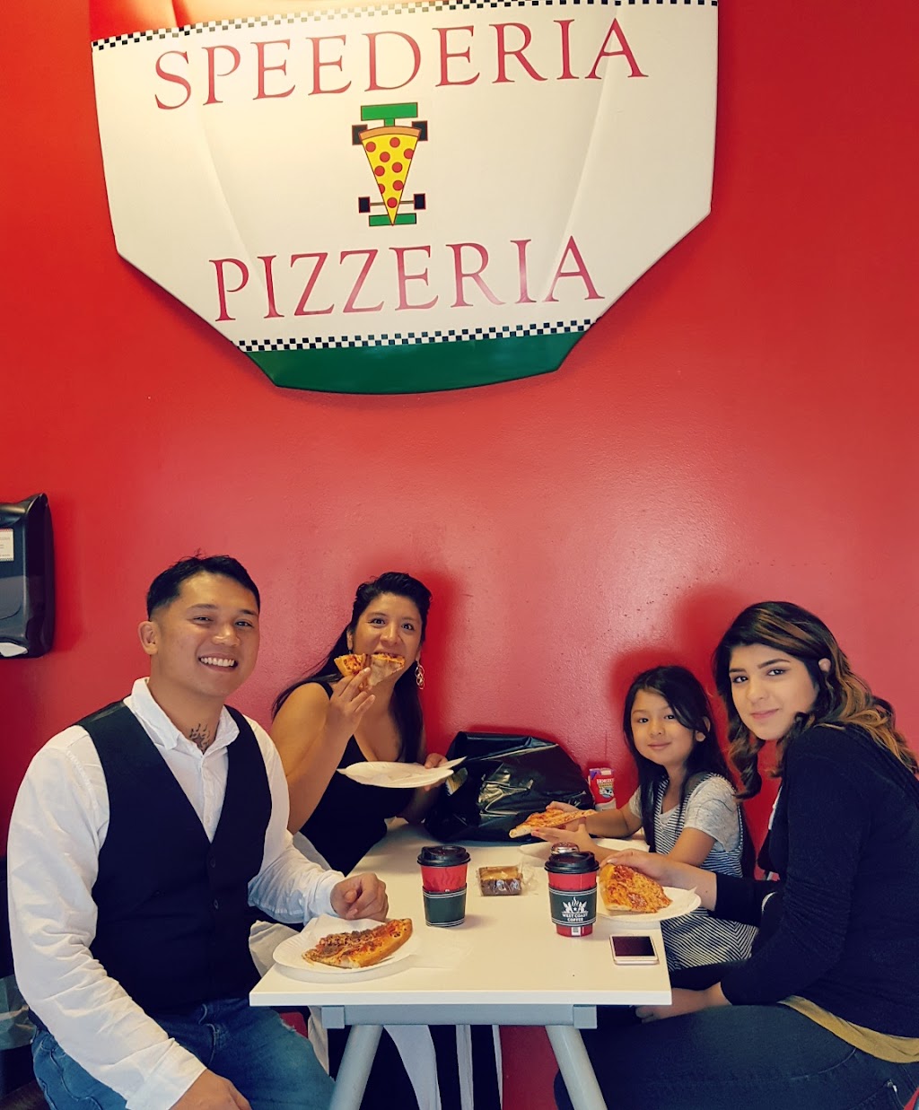 Speederia Pizzeria | 3201A Oak Knoll Dr #3045, Redwood City, CA 94062, USA | Phone: (650) 367-7260