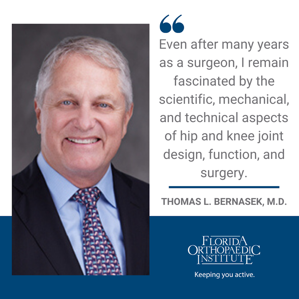 Thomas L. Bernasek, M.D. | 13020 Telecom Pkwy N, Temple Terrace, FL 33637 | Phone: (813) 978-9700