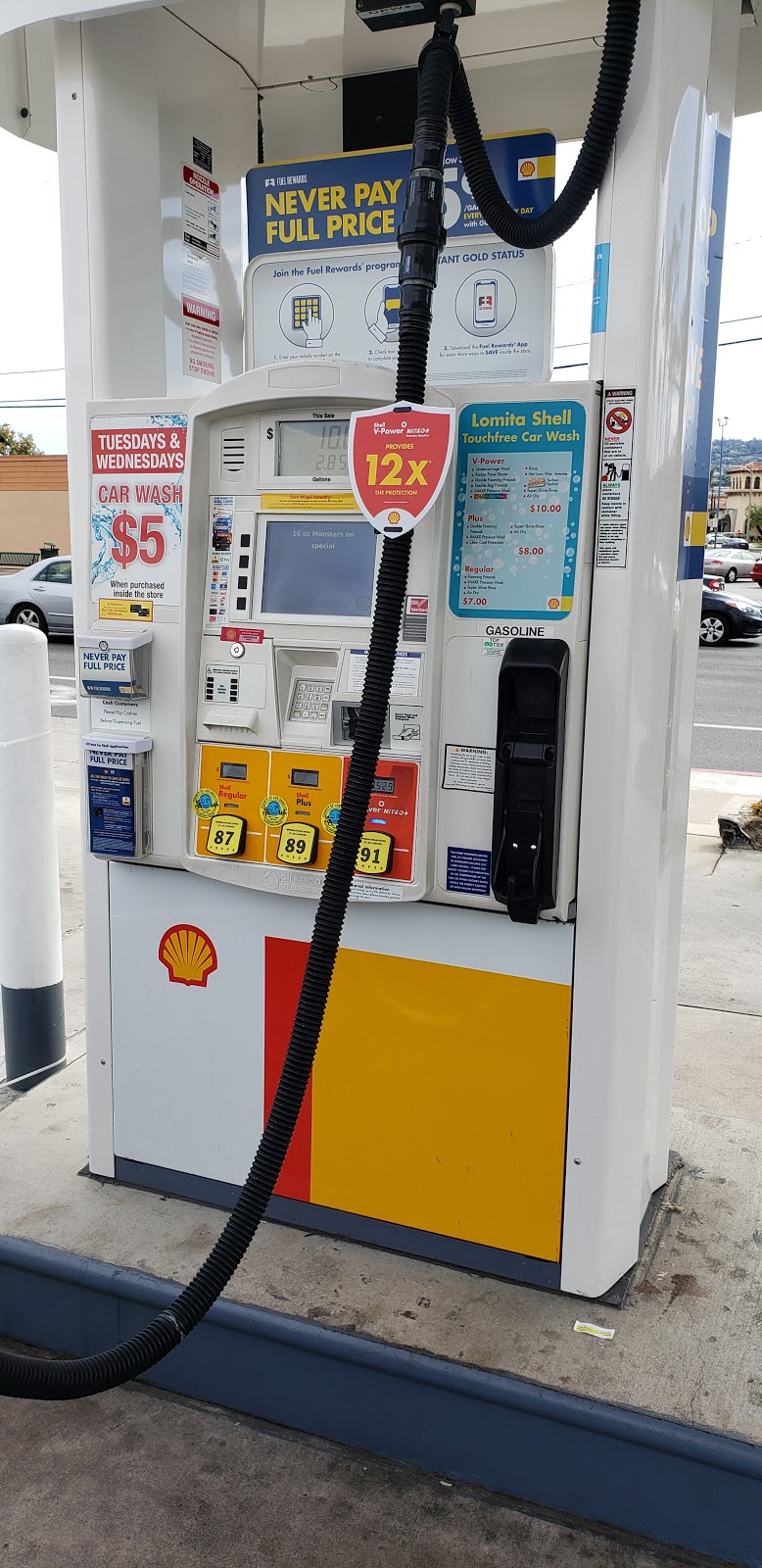 Shell | 2477 Lomita Blvd, Lomita, CA 90717, USA | Phone: (310) 534-2809