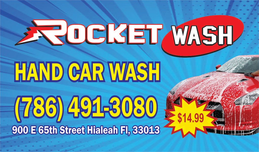 Rocket Car Wash | 900 E 65th St, Hialeah, FL 33013, USA | Phone: (786) 491-3080
