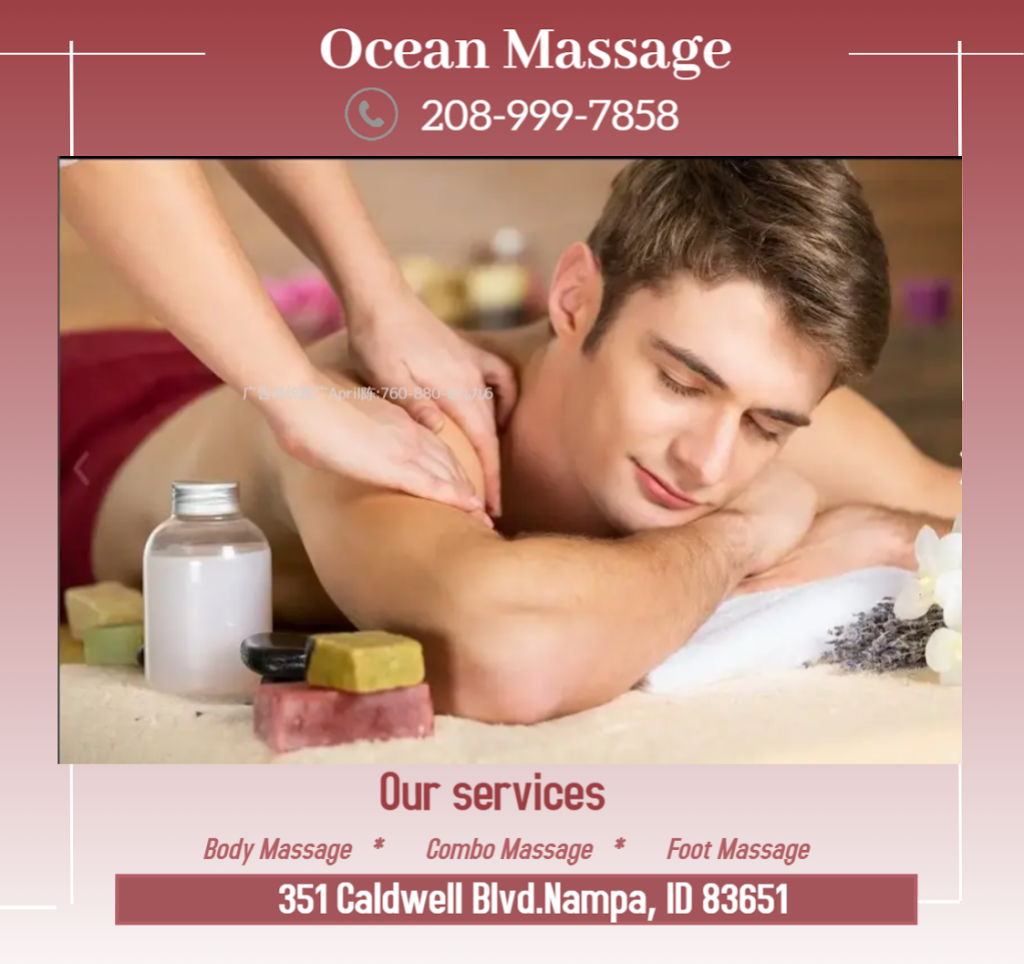 Ocean Massage | 351 Caldwell Blvd, Nampa, ID 83651 | Phone: (208) 999-7858