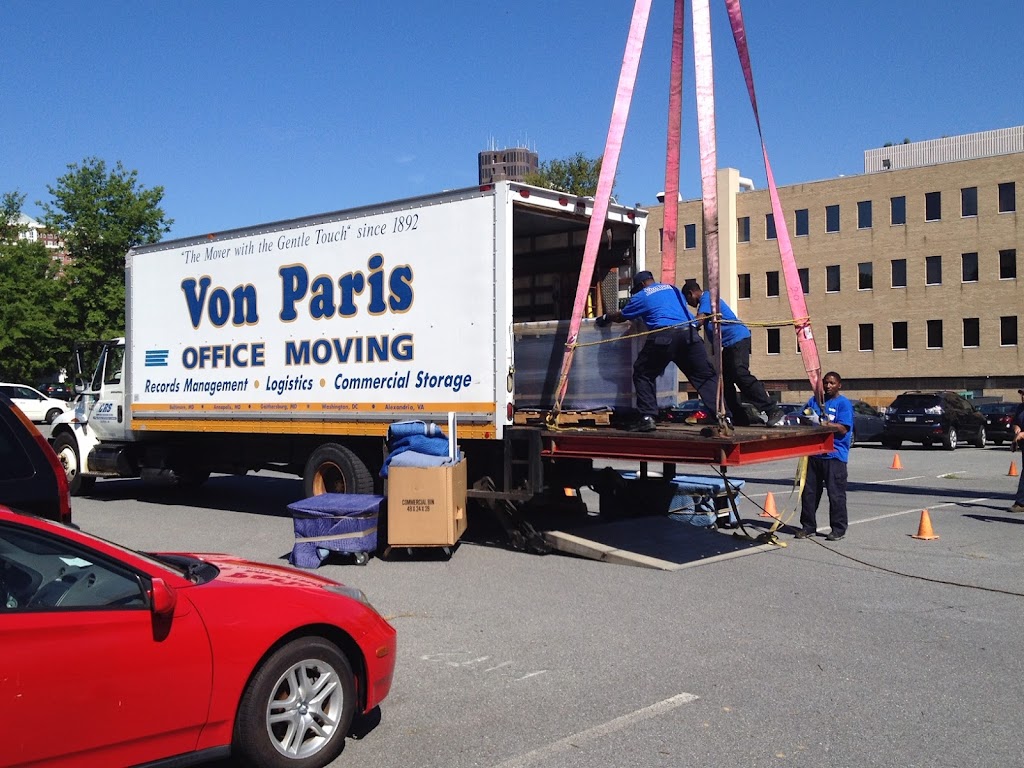 Von Paris Moving & Storage | 8691 Larkin Rd, Savage, MD 20763, USA | Phone: (410) 826-4824
