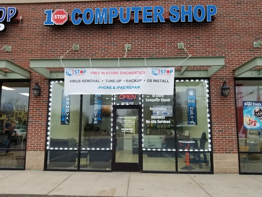 1 Stop Computer Shop | 10531 Highland Rd #8, White Lake, MI 48386, USA | Phone: (248) 360-3000