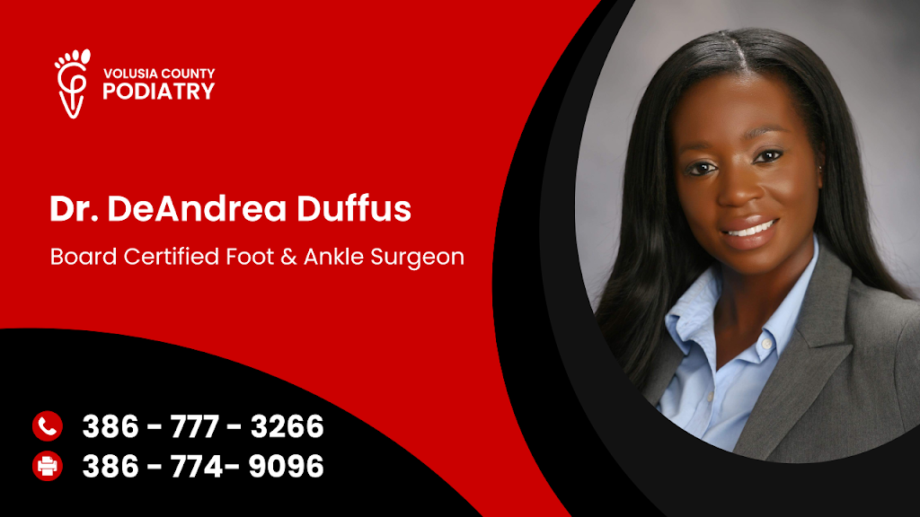 Volusia County Podiatry: DeAndrea Duffus, DPM | 110 Pond Ct Suite 101, DeBary, FL 32713, USA | Phone: (386) 777-3266