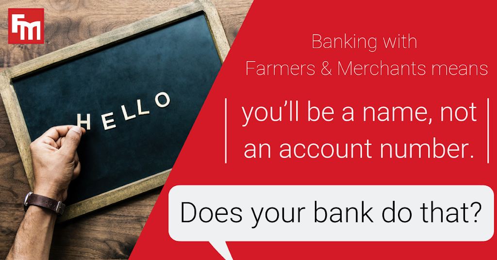 Farmers & Merchants Bank | 47 W Main St, New Lebanon, OH 45345, USA | Phone: (937) 687-6042