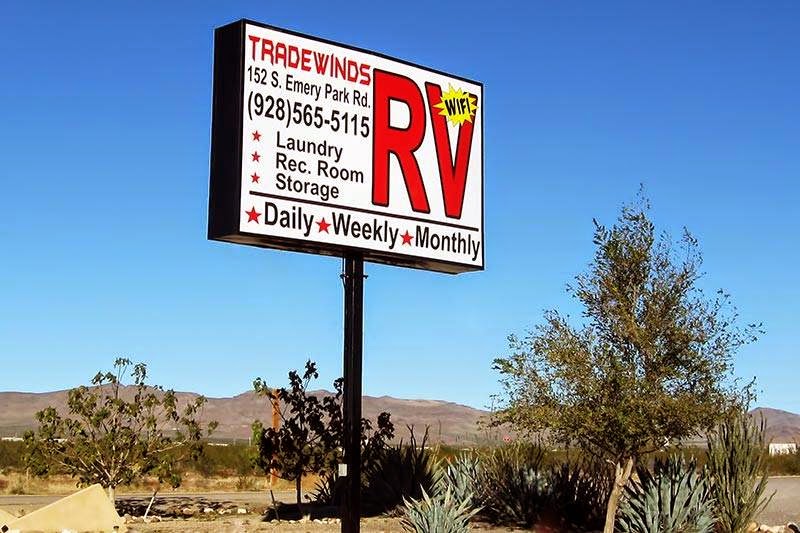Tradewinds RV Park | 152 S Emery Park Rd, Golden Valley, AZ 86413, USA | Phone: (928) 565-5115