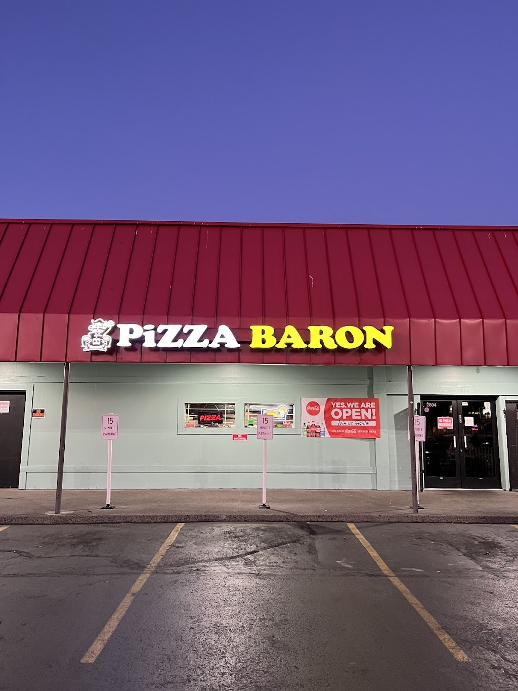 Pizza Baron | 2604 SE 122nd Ave, Portland, OR 97236, USA | Phone: (503) 761-1799