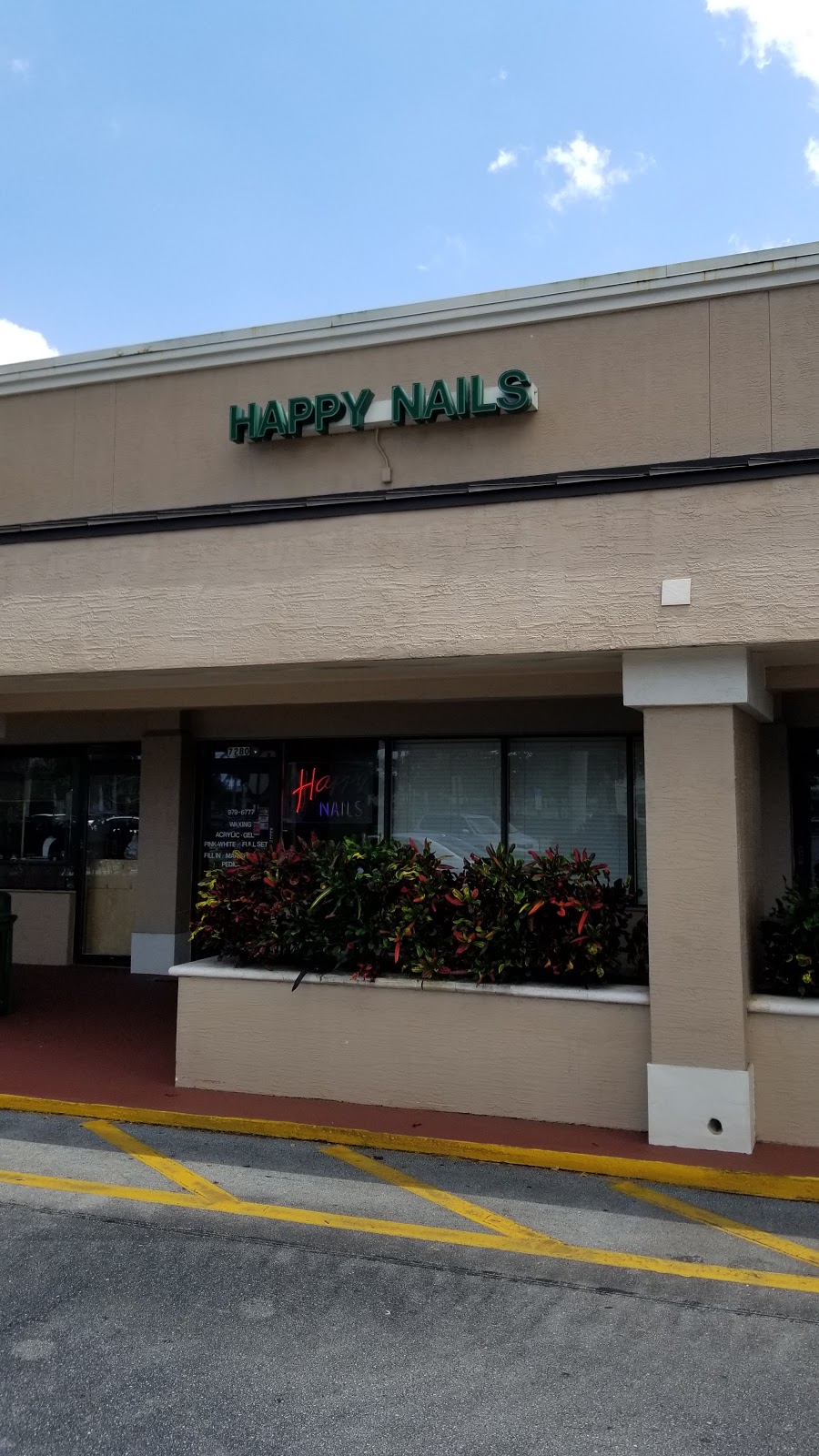 Happy Nails & Spa | Palm Lakes Plaza, 7280, W Atlantic Blvd, Margate, FL 33063, USA | Phone: (954) 979-6777