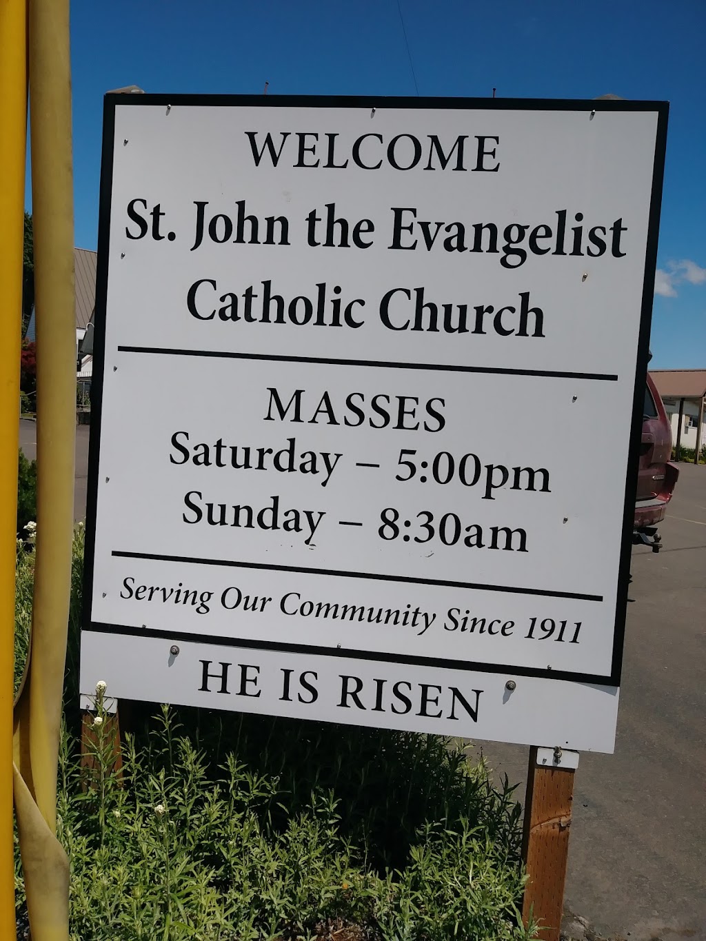 St Johns Catholic Church | 445 N Maple St, Yamhill, OR 97148, USA | Phone: (503) 662-4291