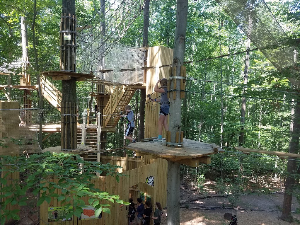 Go Ape Zipline and Adventure Park | 7550 Reservation Dr, Springfield, VA 22153, USA | Phone: (800) 971-8271