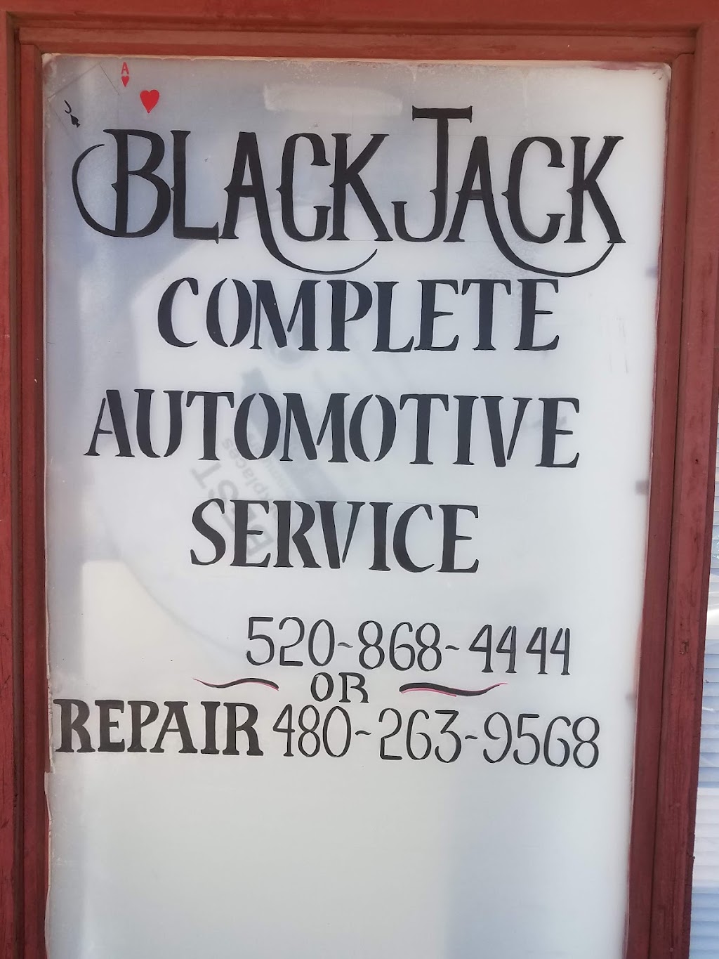 Blackjack Auto Repair | 625 S Main St, Florence, AZ 85132, USA | Phone: (520) 868-4444