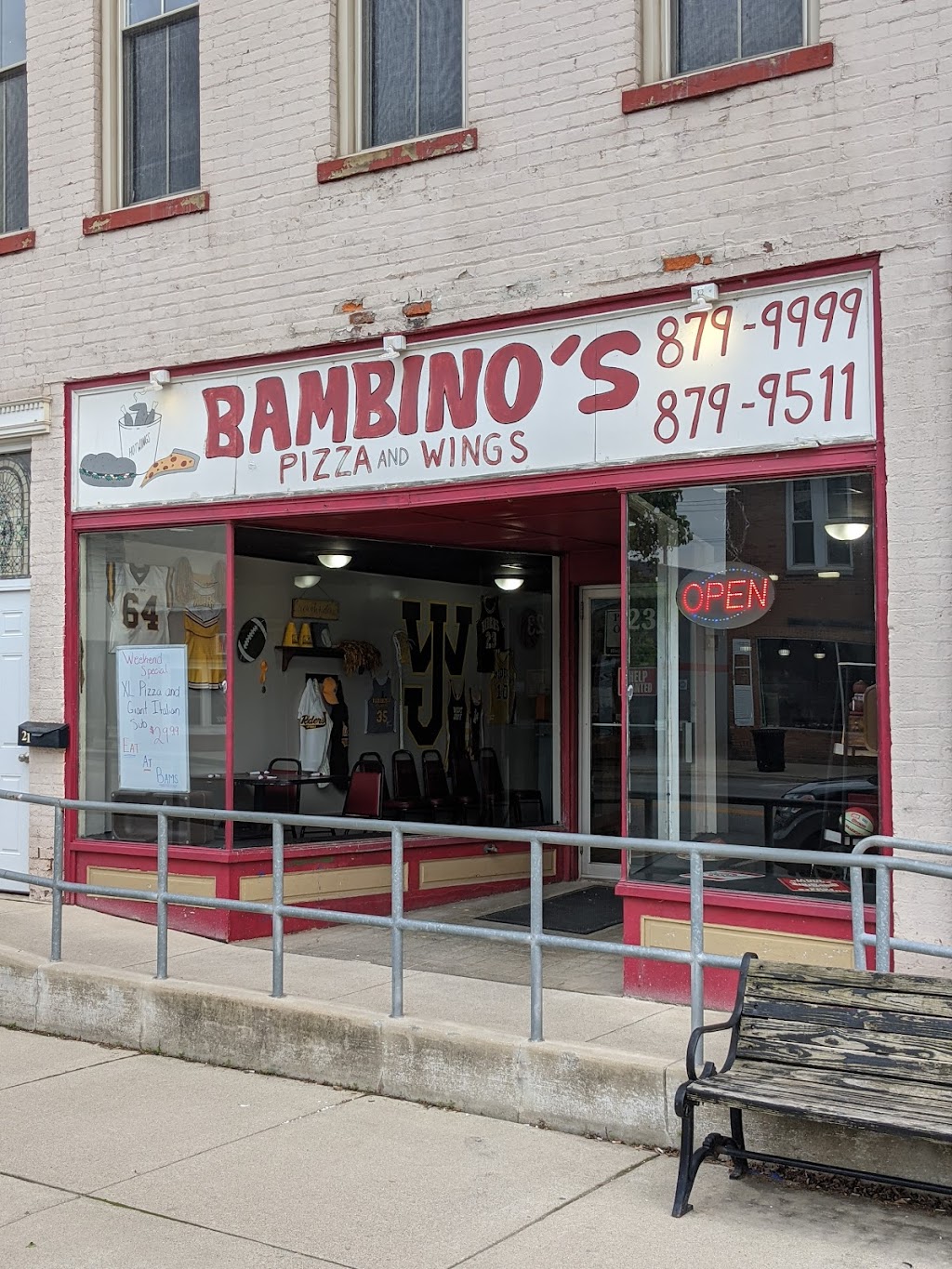 Bambinos Pizza and Wings | 23 W Main St, West Jefferson, OH 43162, USA | Phone: (614) 879-9999