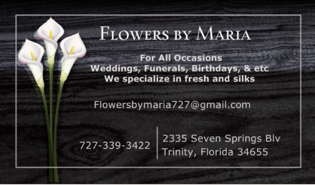 Flowers By Maria | 2335 Seven Springs Blvd, New Port Richey, FL 34655, USA | Phone: (727) 339-3422