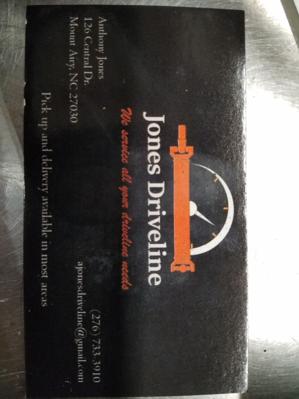 Jones Driveline | 126 Central Dr, Mt Airy, NC 27030, USA | Phone: (336) 648-4894