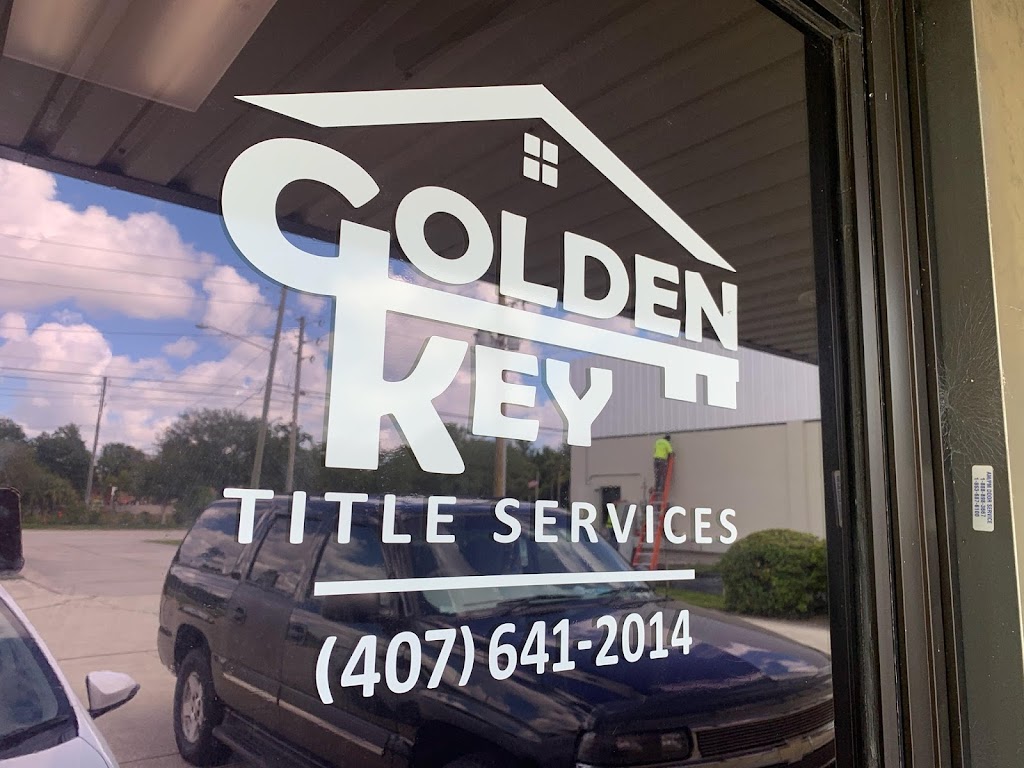 Golden Key Title Services | 995 N Goldenrod Rd SUITE B, Orlando, FL 32807, USA | Phone: (407) 641-2014