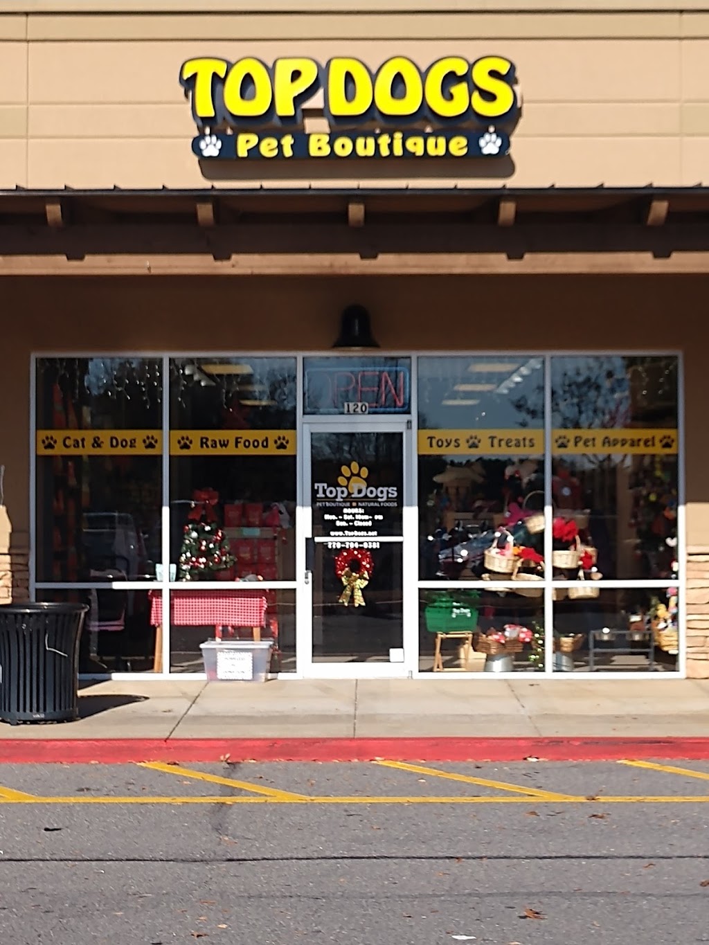 Top Dogs Pet Boutique | 6175 Hickory Flat Hwy #120, Canton, GA 30115, USA | Phone: (770) 704-0381
