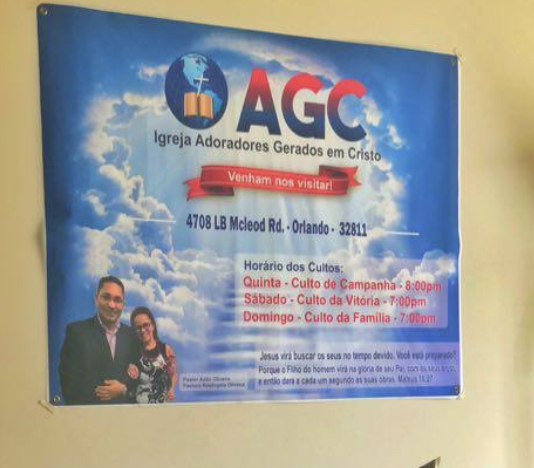 AGC Igreja | 4708 L B McLeod Rd #9, Orlando, FL 32811, USA | Phone: (978) 399-3881