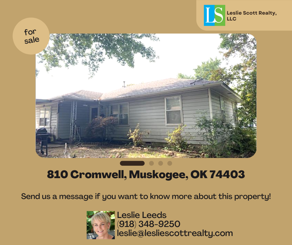 Leslie Scott Realty, LLC | 3505 Porter Ave, Muskogee, OK 74403, USA | Phone: (918) 348-9250