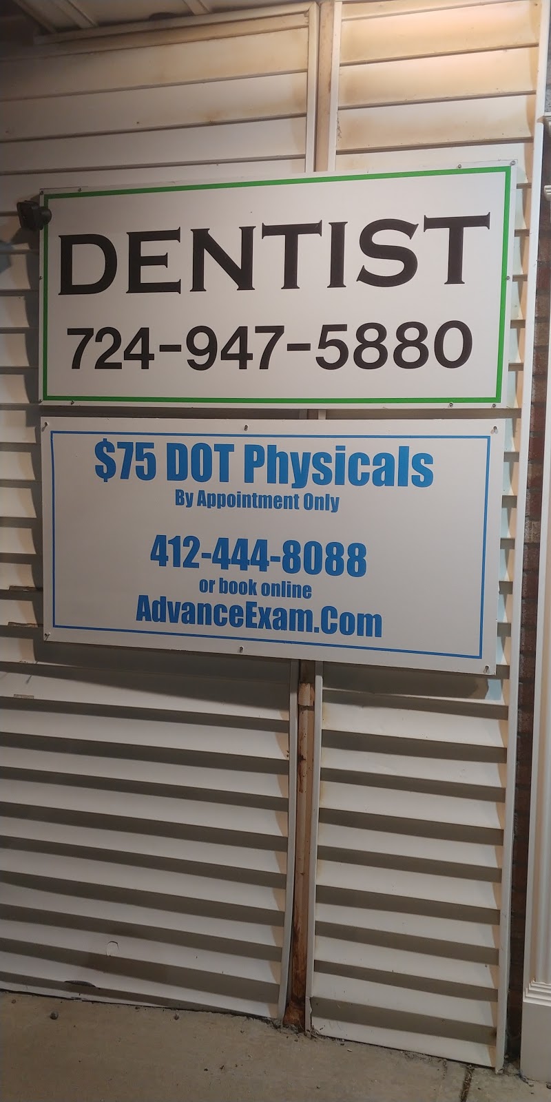 Advance Exam | 1943 Smith Township State Rd #2, Burgettstown, PA 15021 | Phone: (724) 429-1184