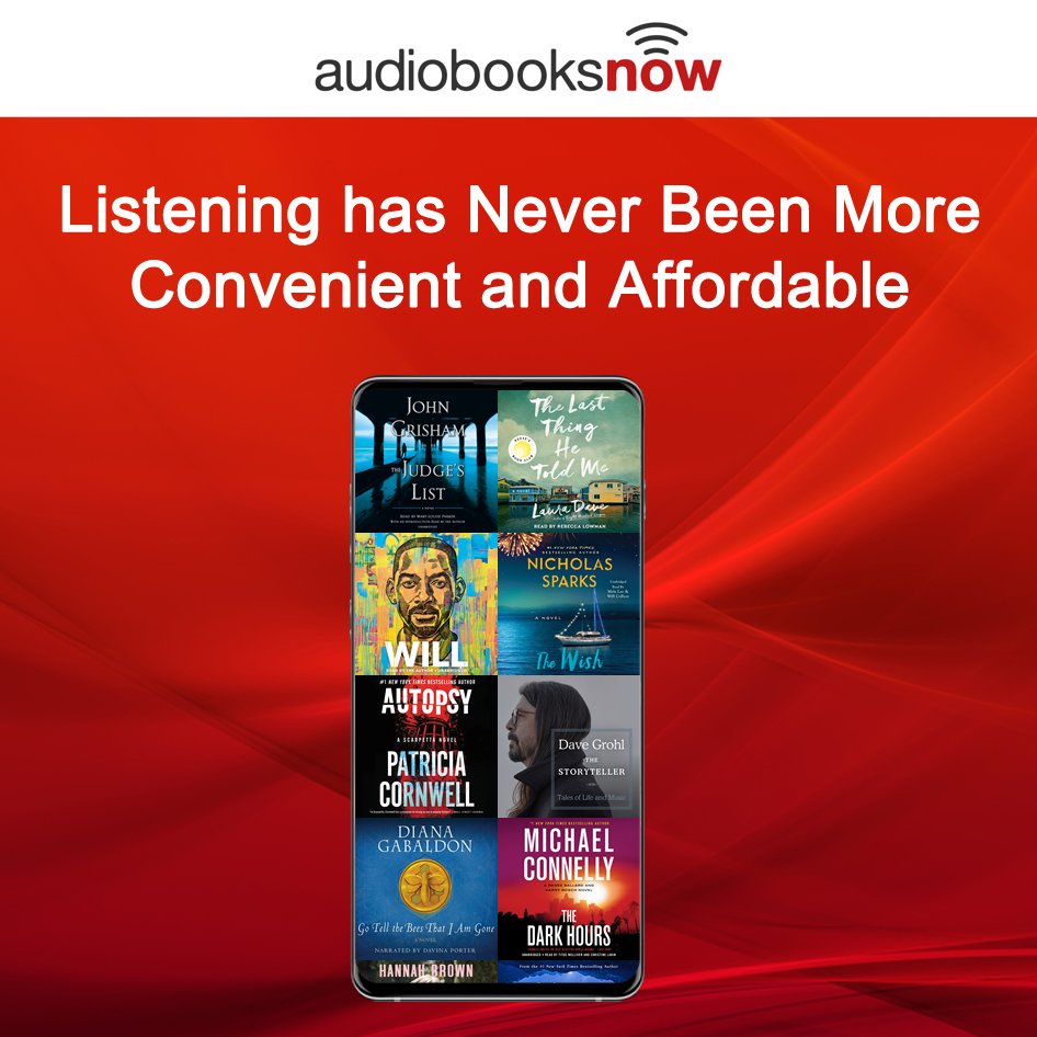 AudiobooksNow | 44225 Mercure Cir STE 160, Sterling, VA 20166, USA | Phone: (888) 525-6293