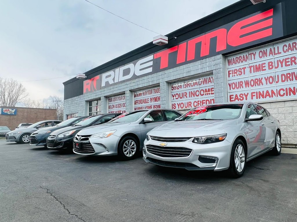 Ride Time Auto Finance | 5924 Broadway, Merrillville, IN 46410 | Phone: (219) 888-9954