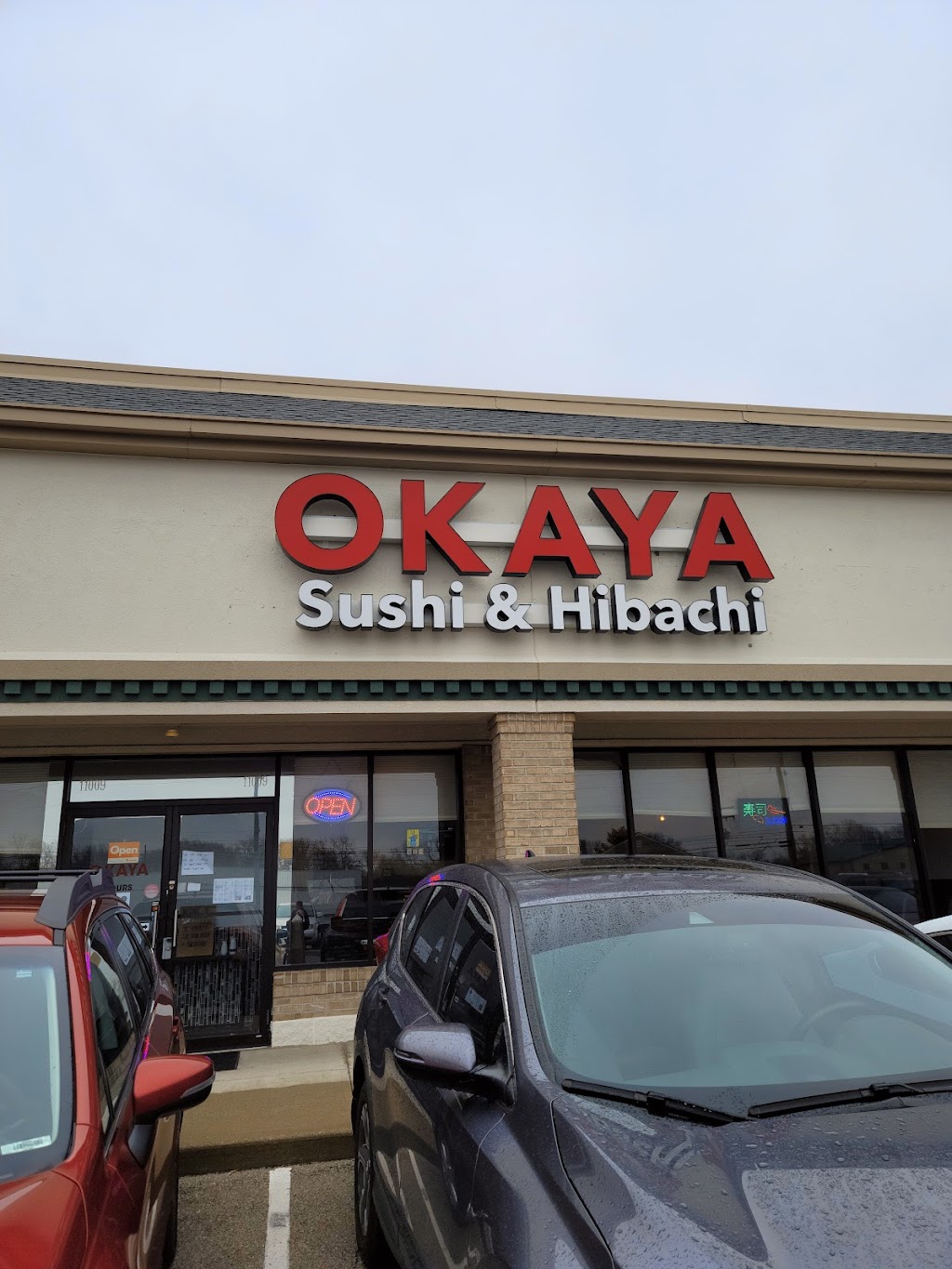 Okaya Sushi & Hibachi | 11009 Allisonville Rd, Fishers, IN 46038, USA | Phone: (317) 288-4091