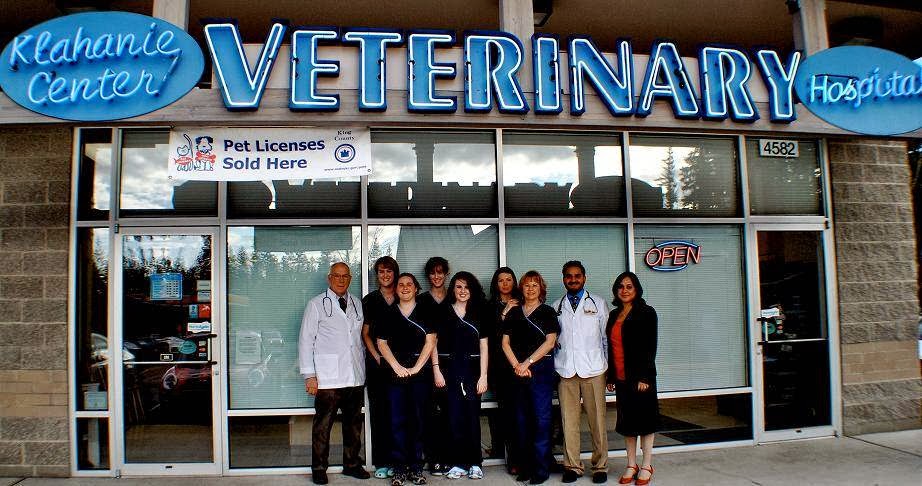 Klahanie Center Veterinary Hospital | 4582 Klahanie Dr. SE, Issaquah, WA 98075, USA | Phone: (425) 392-3110