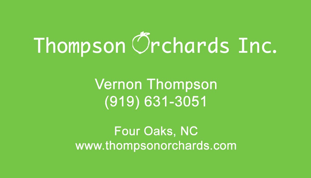 Thompson Orchards, Inc. | 2145 Stricklands Crossroads Rd, Four Oaks, NC 27524, USA | Phone: (919) 631-3051