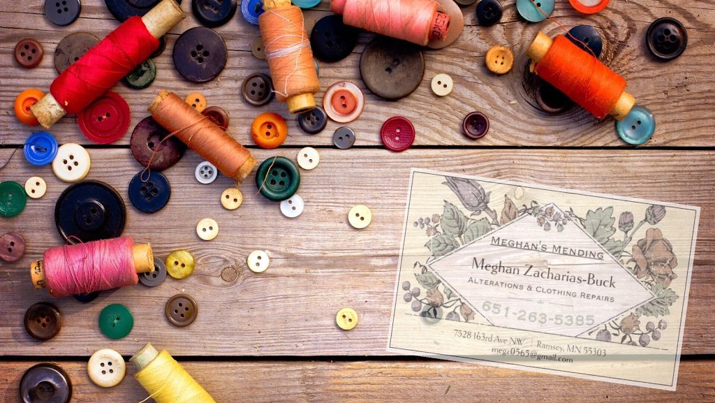 Meghan’s Mending | 7528 163rd Ave NW, Ramsey, MN 55303, USA | Phone: (651) 263-5385