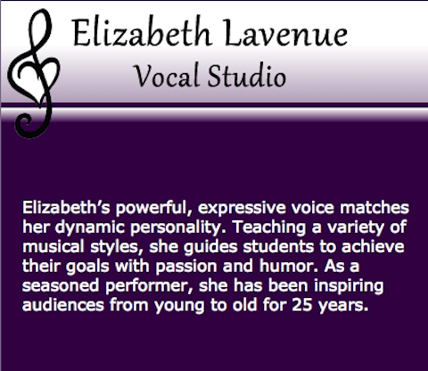Elizabeth Lavenue Vocal Studio | 2010 NE Clackamas St, Portland, OR 97232, USA | Phone: (503) 544-1211