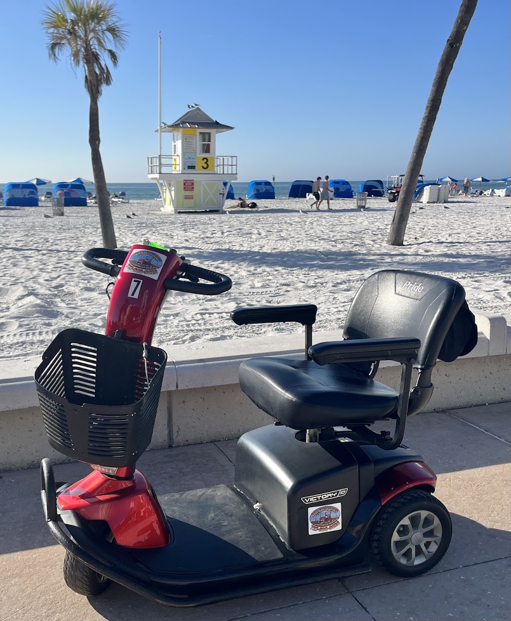 Fun Ride Rentals | 301 S Gulfview Blvd, Clearwater Beach, FL 33767, USA | Phone: (855) 538-6743