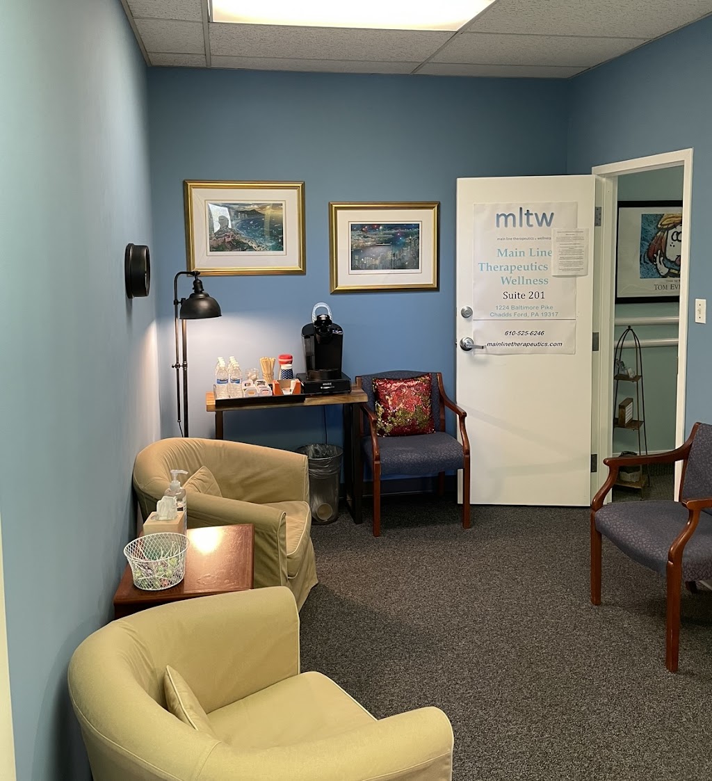 Main Line Therapeutics & Wellness | 1224 Baltimore Pike, Chadds Ford, PA 19317, USA | Phone: (610) 525-6246