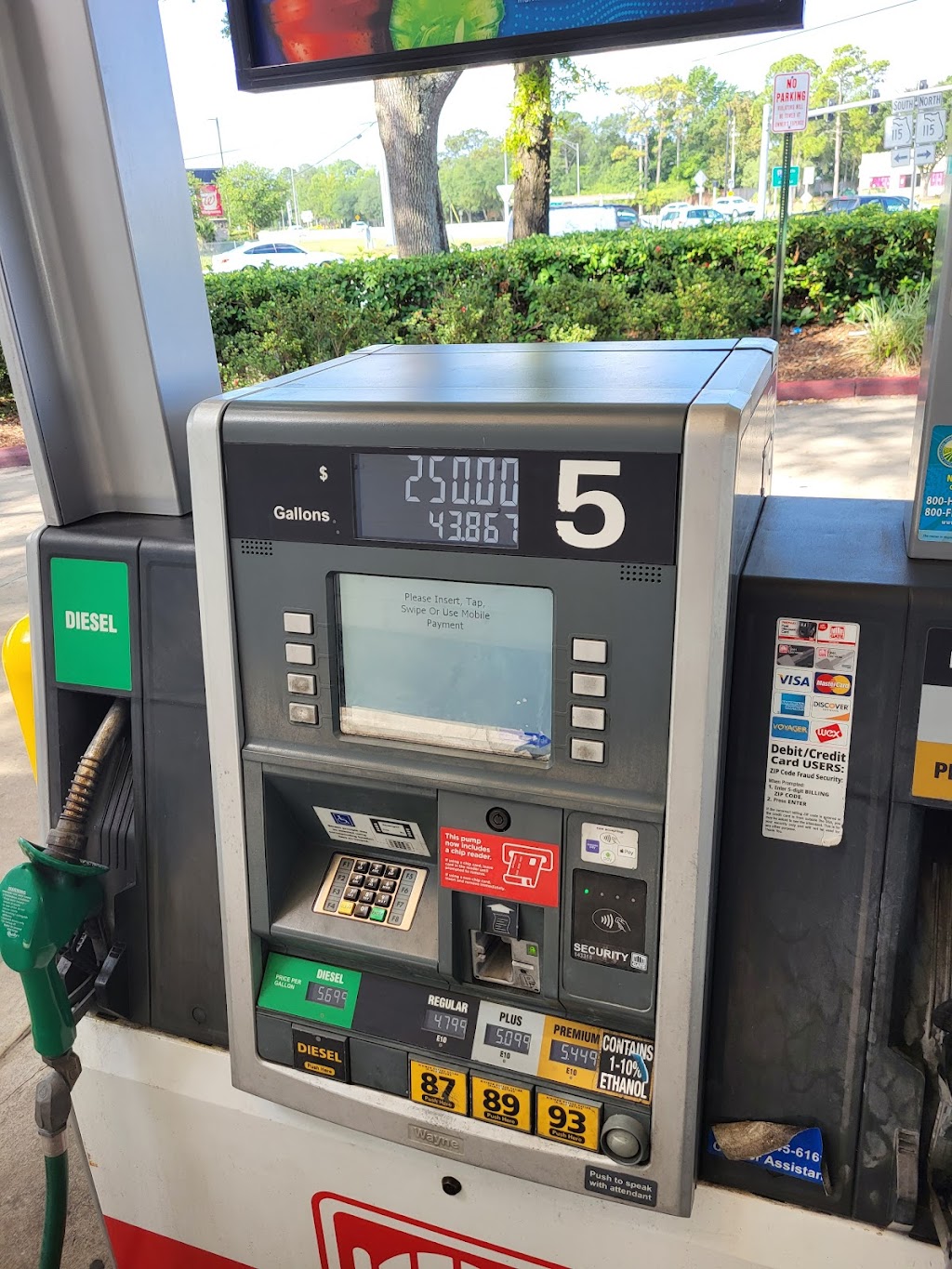 GATE Gas Station | 8251 Southside Blvd, Jacksonville, FL 32256, USA | Phone: (904) 645-6167